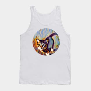 Four-Legged floppy cat Tank Top